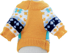 KUTKUT Dog Sweater Soft Warm Dog Clothes Knitted Cat Sweater Classic Thick Pet Pullover Cute Winter Dog Sweatersfor Winter Puppy Kitten Sweater for Small Medium Girl Boy