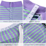 KUTKUT Puppy Kitten Surgical Suit, Surgery Recovery Suit for Female Dogs After Spay, Dog Cats Surgical Onesie with Pee Hole Collar Cone Alternative for Abdominal Wounds (Purple)