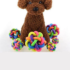 KUTKUT Training Toy Set of Ball, Teether Labrador, Golden Retriever, and Squeaky for Small Dogs and Pets - Pack of 3 - kutkutstyle