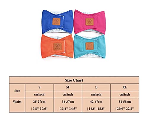 KUTKUT 2Pcs Small Boy Dog Cat Wrap Reusable & Washable Diaper, Male Belly Band Casual Nappy Wrap, Anti Urinary Physiological Pants Underwear for Small Boy Dogs Cats - kutkutstyle