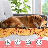 KUTKUT Pack of 2Pcs Dog Cat Towel, Looluuloo Microfiber Drying Towels for Dog, Dog Bath Towel, Beach Towel, Absorbent Towel Suitable for Small Medium & Large Dogs (Size: 140cm x 70cm)