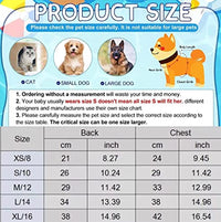 KUTKUT 2Pcs Small Dogie Summer Dress Princess Bowknot Birthday Pet Skirt Dresses Dog Puppy Festival Bow Skirts Cute Apparel Girl Clothes for Dogs Cats Pet