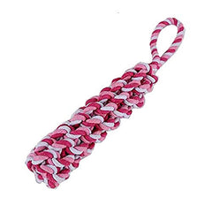 KUTKUT Combo of 3 Teeth Cleaning Chewing Biting Knotted Toys for Small Dogs Labrador, Golden Retriever - kutkutstyle