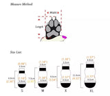 KUTKUT Anti-Slip New Born Puppy Socks with Paw Pattern | Pet Paw Protector Small Puppy Socks with 1 Pair pack of 4 Pieces Adjustable Straps | Socks for Small Puppies, Kitten
