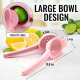 EZYHOME Lemon Squeezer - Lemon Juicer -Manual Juicer Citrus Lemon Squeezer, Fruit Juicer Lime Press Metal, Professional Kitchen Tools And Gadgets For Making Fresh Juice - Dishwasher-Safe