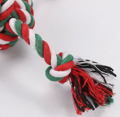 KUTKUT Crazy Four Rope Pet Toy | Braided Rope Ball Dog Toy Pet Teeth Cleaning Toy | Dog Chewing Teething Ropes for Small Medium Large Dogs Labrador, Golden Retriever (Weight: 120gm)
