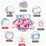 KUTKUT Reusable Dog Diapers Female Washable, Premium Doggie Diaper for Dogs, Highly Absorbent Puppy  Dog Diaper for Heat, Incontinence and Puppy Training (Dark Pink)
