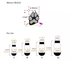 KUTKUT Anti-Slip New Born Puppy Socks with Paw Pattern | Pet Paw Protector Small Puppy Socks with 1 Pair pack of 4 Pieces Adjustable Straps | Socks for Small Puppies, Kitten
