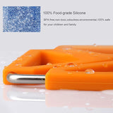 EZYHOME Heat Resistant Food Grade Silicon Trivet Mat, Expendable Hot Pot Holder With Stainless Steel Frame Non- Slip Mat For Home Kitchen