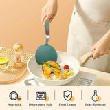 EZYHOME 2Pcs 600°F Heat Resistant Silicon Slotted &Turner Spatulas - Non Stick, Non Scratch Thin Spatula Reinforced Stainless Steel Core - BPA Free & Dishwasher Safe Kitchen Utensil (Green)