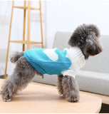 KUTKUT 2 Pcs Small Dogs Pullovers,Winter Warm Turtleneck Knitted Girl Dog Clothes,Cute Knitwear Soft Puppy Sweaters Vest Outfits - kutkutstyle