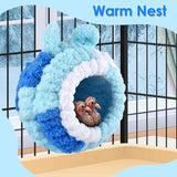 KUTKUT Bird Breeding Nest, Conure Nest Hatch House Parrotlet Snuggle Hut Winter Warm Lovebird Bed for Conure, Lovebird, Canary, Finch, Coneshape Birds, Hamster, Small Pets