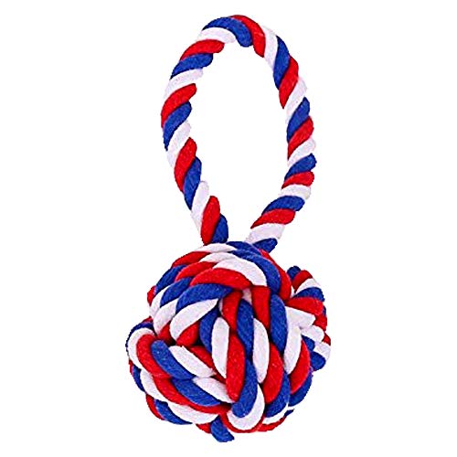 KUTKUT Combo of 3 Teeth Cleaning Chewing Biting Knotted Toys for Small Dogs Labrador, Golden Retriever - kutkutstyle