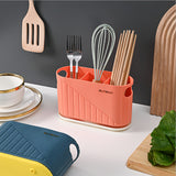EZYHOME Silverware Utensil Caddy, Cutlery Utensil Holder Organizer for Kitchen Countertop Utensil Holder Silverware Organizer Caddy for Countertop and Party Use, Holds Fork, Knife, Spoon