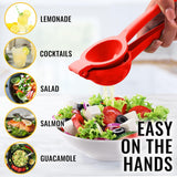 EZYHOME Lemon Squeezer With Life Time Warrenty - Large Lemon Juicer -Manual Juicer Citrus Lemon Squeezer, Fruit Juicer Lime Press Metal, Professional Kitchen Tools And Gadgets For Making Fresh Juice