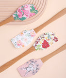 EZYHOME Wooden handle Silicone Swan Pattern Spatula, Heat-Resistant Silicone Scraper, Suitable for Cooking, Baking, Stirring & Applying (30cm *6 cm)