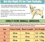 KUTKUT Warm Fleece Small Dogs & Cat Outfit With Butterfly Design, Stylish Winter Lightweight Jacket For ShihTzu, ToyPoodle, Papillon, JackRussell etc