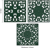 EZYHOME 3Pcs Silicone Trivets for Hot Dishes, Pots & Pans - Heat Resistant Countertop Mats with Non-Slip Design, Durable Hot Pads for Kitchen, Modern Trivet Set for Countertop, Table