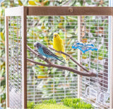 KUTKUT Bird Toys for Parakeets Colorful Bird Swivel Wheel Rotating Toys Bird Parrot Chewing Toys Interactive Spinner Rattle Parrot Toy Bird Cage Accessories for Small Medium Parrots Lovebirds