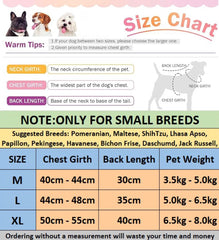 KUTKUT Denim Small Dog Jacket - Stylish Pet Jean Coat With "Oops I Did It Again" Embriodery, Lightweight & Comfortable Puppy Outfit ForCat & Small Dogs ShihTzu, Poodle, Bichon Frise etc
