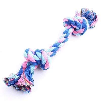 KUTKUT Training Toy Set of Ball, Knotted Rope and Chew Rope for Small Dogs and Pets - Pack of 3 - kutkutstyle