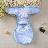 KUTKUT Set of 2 Reusable & Washable Sanitary Pet Diaper| Adjustable Menstruation Underwear for Female Dog in Heat Period