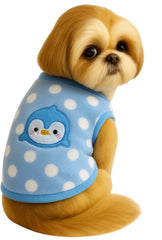 KUTKUT Puppy Clothes for Small Dog & Cat Boy Girl | Winter Warm Cute Penguin Pattern Sweaters for Shih Tzu, Maltese, Yorkie Male Female
