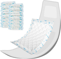KUTKUT 25Pcs Disposable Dog Diaper Liners Booster Pads - Fit for Most Washable Dog Diapers & Dog Belly Bands Wraps, Ultra Absorbent for Marking, Incontinence, Female in Heat