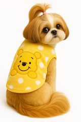 KUTKUT Puppy Clothes for Small Dog & Cat Boy Girl | Winter Warm Cute Smiley Bear Pattern Sweaters for Shih Tzu, Maltese, Yorkie Male Female