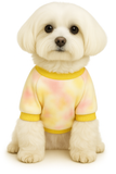 KUTKUT Small Dog Cat Flannel Plush Sweater, Winter Fleece Thickned Warm Breathable Pullover with Leash Ring Buckle for Yorkshire, Maltese and Small Dogs Cats