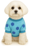KUTKUT Small Dog Cat Flannel Fleece Sweater, Winter Plush Thickned Ultra Soft Warm Breathable Pullover With Leash Ring Buckle For ShihTzu, King Charls, Pug Small Dogs