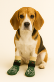 KUTKUT Dog Socks to Prevent Licking Paws, Double-Sided Anti Slip Dog Socks for Hardwood Floors, Non Slip Dog Paw Socks for Hot/Cold Pavement Dog Grippy Socks for Small Medium Senior Dogs