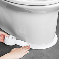 EZYHOME Caulk Strip Tape,Waterproof and Oil-Proof 38mm x 3.2m Caulk Strip Tape for Cooktop, PVC Self Adhesive Caulk Tape for Sink,Toilet, Bathroom,Wall Edge, Sealing Tape for Bathtub