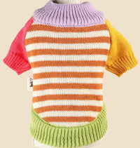 KUTKUT Winter Knit Bear Sweater For Small Dogs and Cats - Warm Acrylic Wool Pet Pullover With Red Hearts, Cute Puppy Kitten Cold Weather Clothes For ShihTzu, Poodle, Pug etc (Copy)