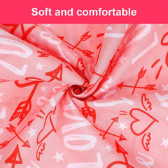 KUTKUT Valentine's Day Dog Bandana Reversible Triangle Bibs Scarf Accessories for Small Medium Large Dogs Cats Pets (Size: 70 x 48 x 48 cm) - kutkutstyle