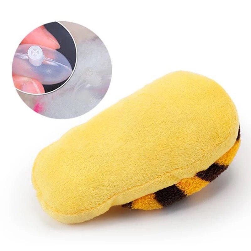 KUTKUT Funny Plush Squeak Chew Sound Sleeper Design Stuffed Toy for Dogs and Cats - kutkutstyle