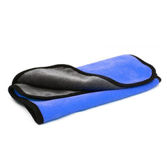 KUTKUT Dog Bath Towel - Super Absorbent Microfiber Dog Towel for Small Medium Large Dogs and Cats, Blue - Grey - kutkutstyle