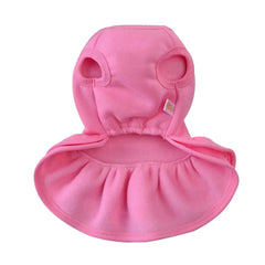 KUTKUT Lovely Print Fashion Frock for Small Dog | Fleece Dress for Puppy | Cute Sleeveless Princess Dog Apparel for Shih Tzu, Yorkie, Pug, Maltese etc. (Pink) - kutkutstyle