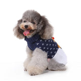 KUTKUT Small Dog Cat Knitted Sweater | Breathable Crochet Knit Pullover | Sweater shirt Jumper for Small Dogs Poodle, ShihTzu etc. and Cats - kutkutstyle