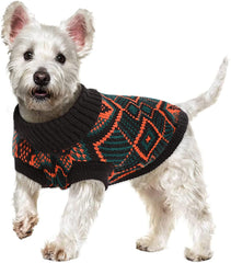 KUTKUT Small Dog Cat Sweater,Turtleneck Knitwear Small Pet Sweater, Soft Comfortable Pet Knitted Pullover for Pug, Shih tzu, Lhasa etc, Small Dogs Cat Warm Clothes - kutkutstyle