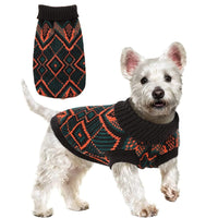 KUTKUT Small Dog Cat Sweater,Turtleneck Knitwear Small Pet Sweater, Soft Comfortable Pet Knitted Pullover for Pug, Shih tzu, Lhasa etc, Small Dogs Cat Warm Clothes - kutkutstyle