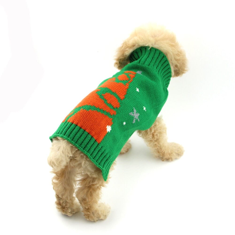 KUTKUT Small Medium Dog Sweater | Turtleneck Sweater Knitwear Warm Pet Jumper Jacket Clothes For Medium Dogs - kutkutstyle