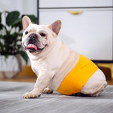 KUTKUT Male Dog Diapers, Reusable Belly Bands for Male Dogs Wraps Highly Absorbent Diapers for Dog, Waterproof Super Absorbent Puppy Wraps Cover Sanitary Nappies Pants (Yellow) - kutkutstyle
