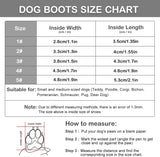 KUTKUT Dog Shoes for Hot Pavement Hardwood Floor, Breathable Dog Booties for Small Medium Dogs with Reflective & Adjustable Strap Zipper, Antislip Paw Protection Dog Boots Orange - kutkutstyl