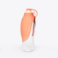 KUTKUT Dog Water Bottle for Walking | Pet Water Dispenser Feeder Container Portable with Drinking Cup Bowl Outdoor Hiking, Travel for Dogs & Cats (580 ml)… - kutkutstyle