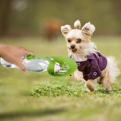 KUTKUT Dog Water Bottle for Outdoor Walking | Pet Water Dispenser Feeder Container Portable with Drinking Cup Bowl Outdoor Hiking, Travel for Puppy, Dogs, Cats (580 ml)… - kutkutstyle