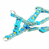 KUTKUT Adjustable No Choke No Pull | Easy Escape Proof Leash and Harness Set for Small Puppies ( Size: S, Adjustable Chest: 31 - 46 cm) - kutkutstyle