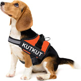 KUTKUT 2022 Dog Harness, No-Pull Pet Harness Adjustable Soft Padded Dog Vest, Reflective No-Choke Pet Oxford Vest with Easy Control Handle for Small Dogs - kutkutstyle