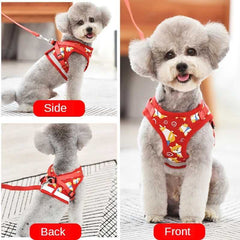 KUTKUT Adjustable Breathable & Reflective Harness and Leash No Pull No Choke | for Small Puppy - kutkutstyle