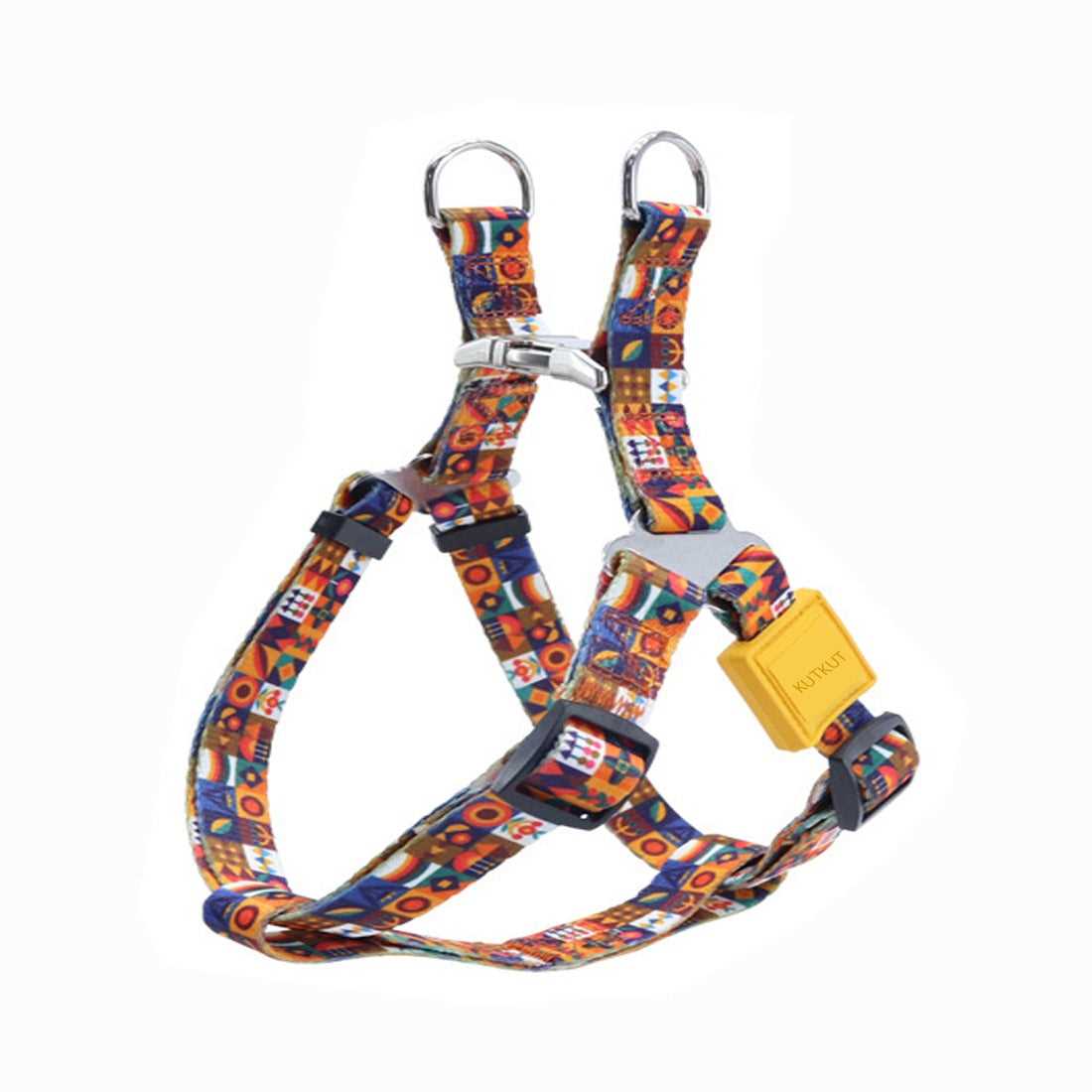 KUTKUT Adjustable No Pull Heavy Duty Step-in Dog Harnesses | Basic Halter Harness for Small Medium Dogs - kutkutstyle